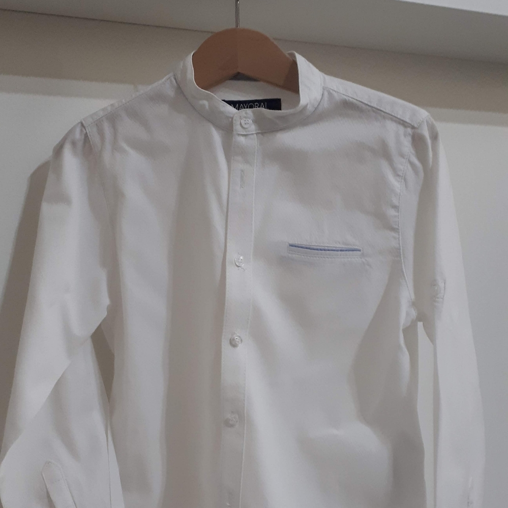 Boy's Long-sleeved Dress Shirt